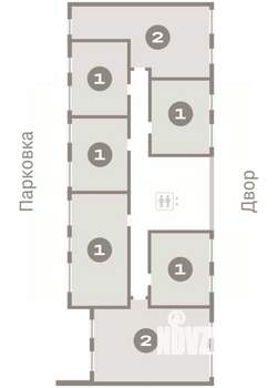 2-к квартира, вторичка, 63м2, 9/9 этаж