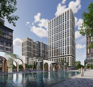 1-к квартира, строящийся дом, 38м2, 5/27 этаж