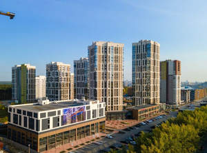 2-к квартира, строящийся дом, 65м2, 19/22 этаж