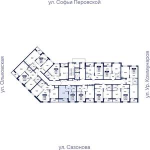 1-к квартира, вторичка, 38м2, 5/17 этаж