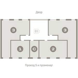 Студия квартира, вторичка, 20м2, 4/9 этаж
