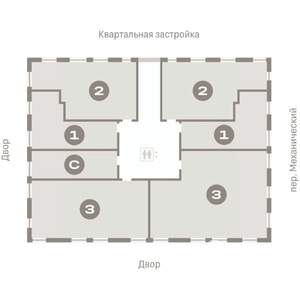 1-к квартира, вторичка, 41м2, 2/8 этаж