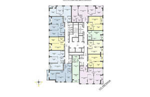 3-к квартира, вторичка, 89м2, 8/29 этаж