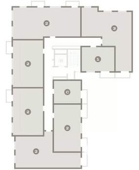 2-к квартира, вторичка, 85м2, 4/9 этаж