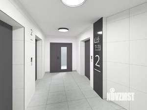 1-к квартира, строящийся дом, 40м2, 6/22 этаж