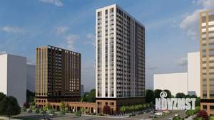 Студия квартира, строящийся дом, 30м2, 9/16 этаж