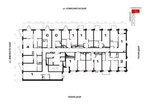 1-к квартира, вторичка, 38м2, 4/25 этаж