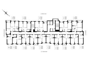 2-к квартира, вторичка, 56м2, 8/24 этаж