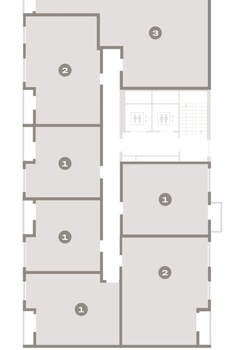 2-к квартира, вторичка, 73м2, 7/16 этаж