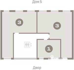 3-к квартира, вторичка, 85м2, 5/9 этаж