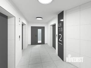 2-к квартира, строящийся дом, 56м2, 6/22 этаж