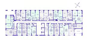 1-к квартира, строящийся дом, 40м2, 28/28 этаж