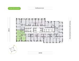 3-к квартира, вторичка, 84м2, 23/24 этаж