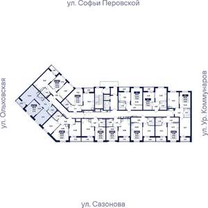 2-к квартира, вторичка, 58м2, 14/17 этаж