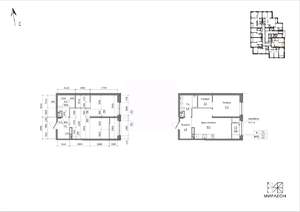 1-к квартира, вторичка, 47м2, 24/26 этаж