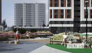 1-к квартира, строящийся дом, 34м2, 25/25 этаж