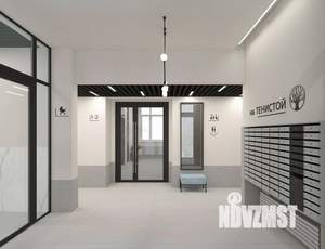 1-к квартира, строящийся дом, 35м2, 7/22 этаж