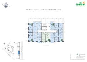 2-к квартира, вторичка, 68м2, 6/24 этаж