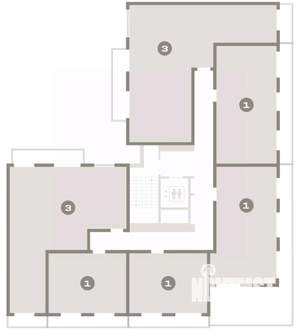 1-к квартира, вторичка, 83м2, 8/9 этаж