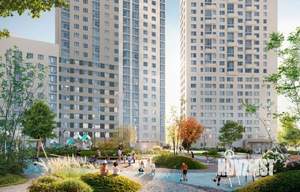 2-к квартира, строящийся дом, 55м2, 2/22 этаж