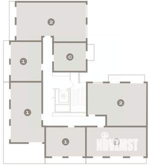 2-к квартира, вторичка, 56м2, 8/9 этаж