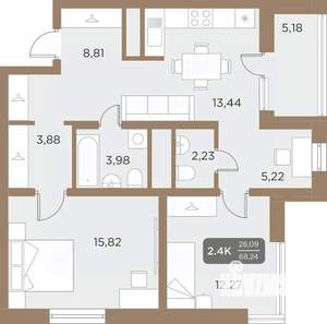 Фото квартиры на продажу (1)