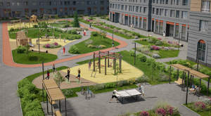 1-к квартира, строящийся дом, 36м2, 14/21 этаж