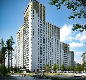 1-к квартира, сданный дом, 40м2, 24/25 этаж