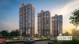 3-к квартира, строящийся дом, 79м2, 21/23 этаж