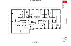 1-к квартира, вторичка, 38м2, 23/25 этаж