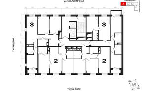 2-к квартира, вторичка, 61м2, 7/25 этаж