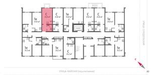 Студия квартира, вторичка, 22м2, 1/8 этаж