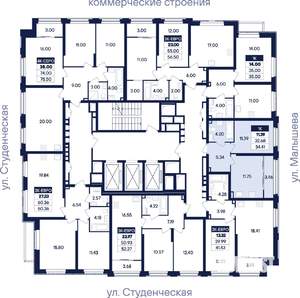 1-к квартира, вторичка, 34м2, 16/31 этаж