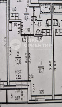 1-к квартира, вторичка, 35м2, 16/25 этаж