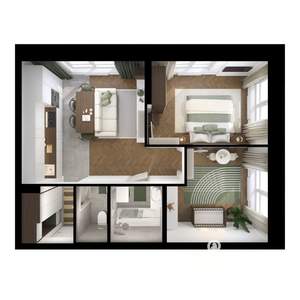 2-к квартира, вторичка, 48м2, 21/29 этаж