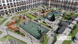 1-к квартира, строящийся дом, 44м2, 14/31 этаж