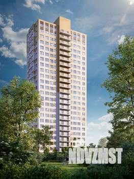 2-к квартира, строящийся дом, 50м2, 20/24 этаж