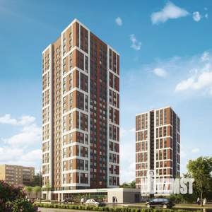Студия квартира, строящийся дом, 34м2, 21/25 этаж