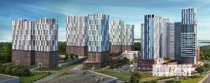 1-к квартира, вторичка, 44м2, 22/31 этаж