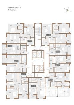 Студия квартира, вторичка, 30м2, 15/24 этаж