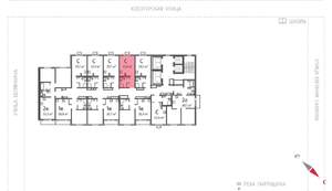 Студия квартира, вторичка, 23м2, 13/24 этаж