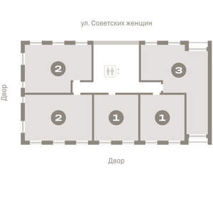 2-к квартира, вторичка, 80м2, 2/24 этаж