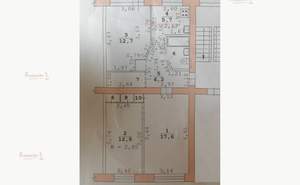 3-к квартира, вторичка, 62м2, 4/5 этаж