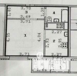 1-к квартира, вторичка, 31м2, 15/17 этаж