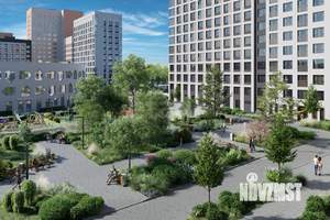 2-к квартира, вторичка, 55м2, 12/17 этаж