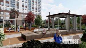 1-к квартира, строящийся дом, 42м2, 18/31 этаж