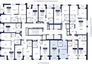 1-к квартира, вторичка, 42м2, 25/26 этаж