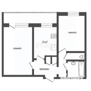 2-к квартира, вторичка, 48м2, 5/16 этаж