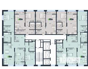 1-к квартира, вторичка, 50м2, 18/30 этаж
