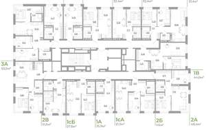 1-к квартира, вторичка, 45м2, 11/12 этаж